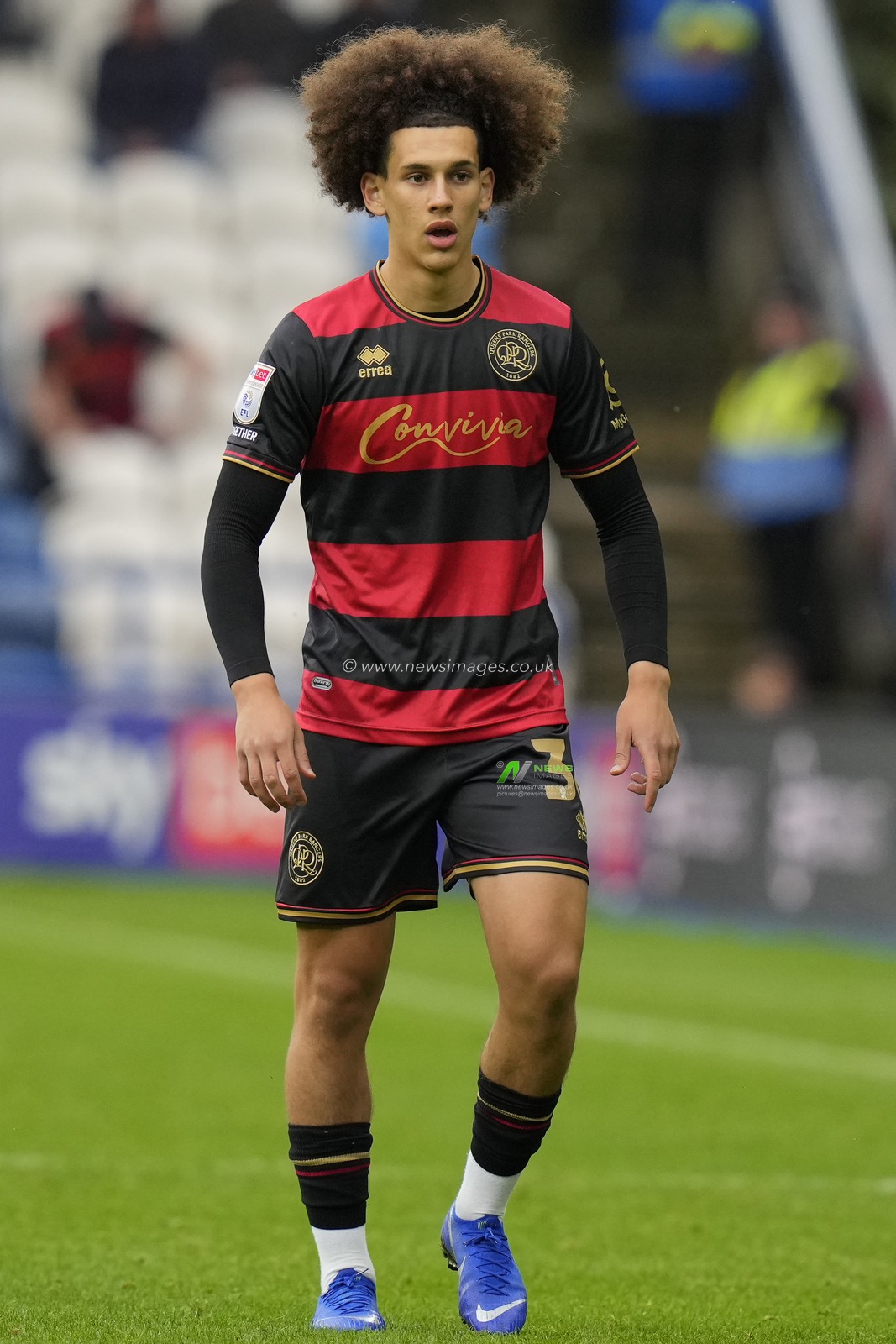 Rayan Kolli #38 of Queens Park Rangers during the Sky Bet Championship match Huddersfield Town vs Queens Park Rangers at John Smith's Stadium, Huddersfield, United Kingdom, 21st October 2023

(Photo by Steve Flynn/News Images)