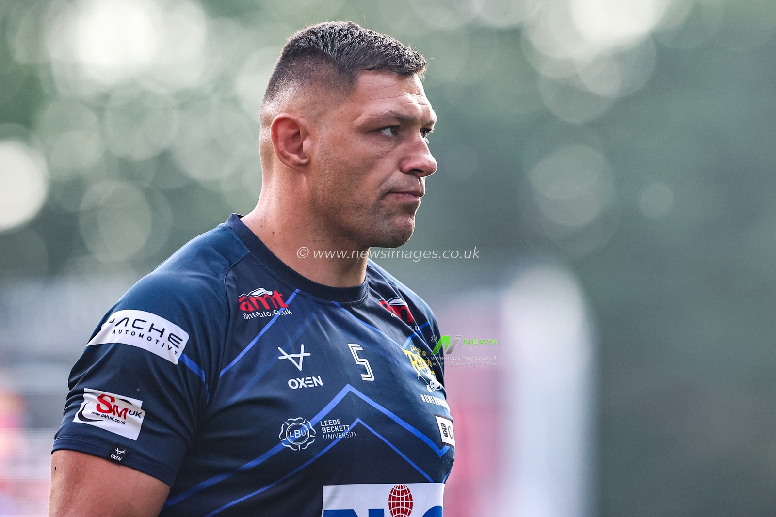Ryan Hall of Leeds Rhinos in the pre-game warm up during the Betfred Super League round 16 match Leeds Rhinos vs Hull KR at AMT Headingley Stadium, Leeds, United Kingdom on 26 June 2026

(Photo by Alfie Cosgrove/News Images)