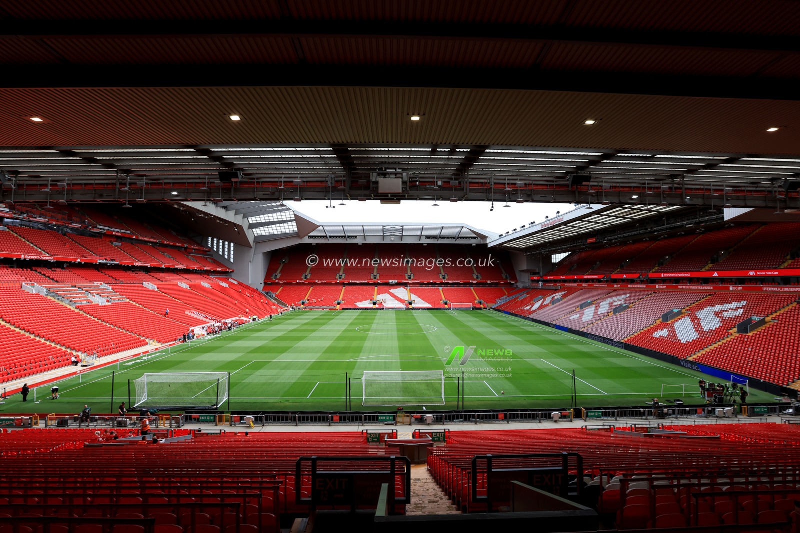 General view of Anfield ahead of the pre-season friendly match Liverpool vs Monaco at Anfield, Liverpool, United Kingdom on 09 August 2026

(Photo by Jorge Horsted/News Images)
