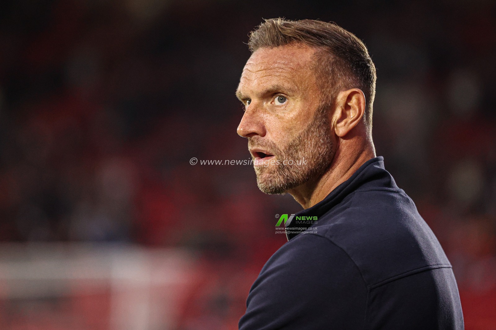 Ian Evatt manager of Blackpool during the Sky Bet League One match Barnsley vs Blackpool at Oakwell, Barnsley, United Kingdom on 02 September 2026

(Photo by Alfie Cosgrove/News Images)