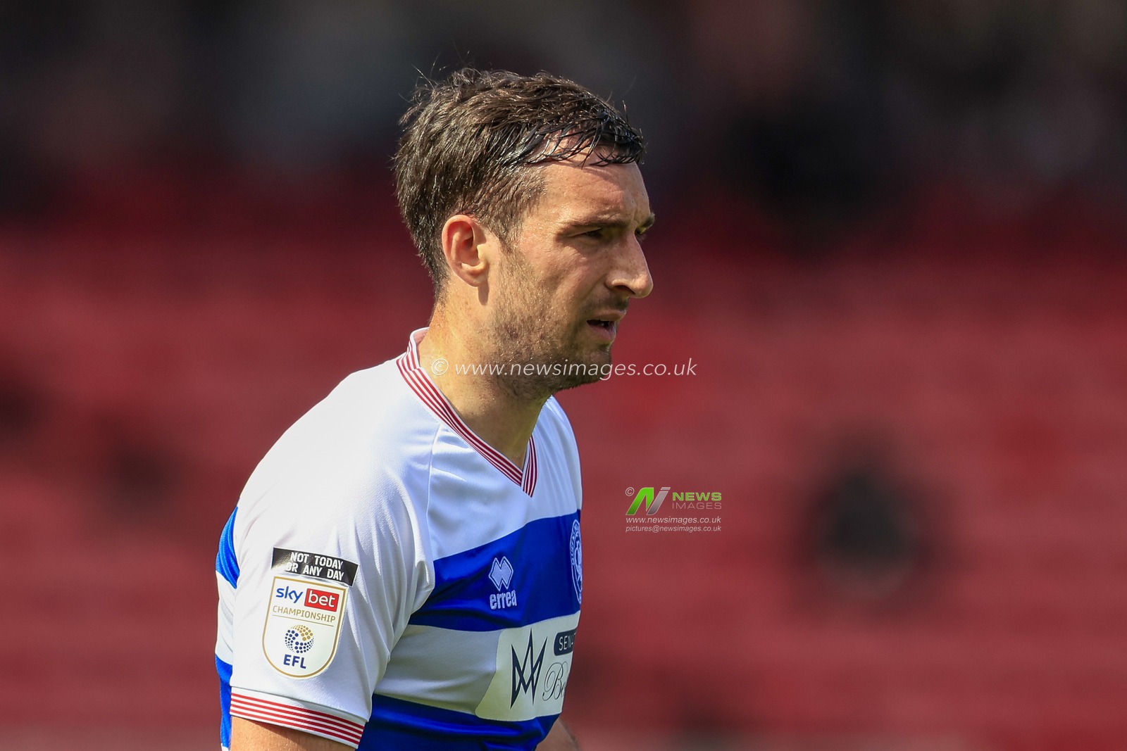 Stefan Johansen #14 of Queens Park Rangers during the game