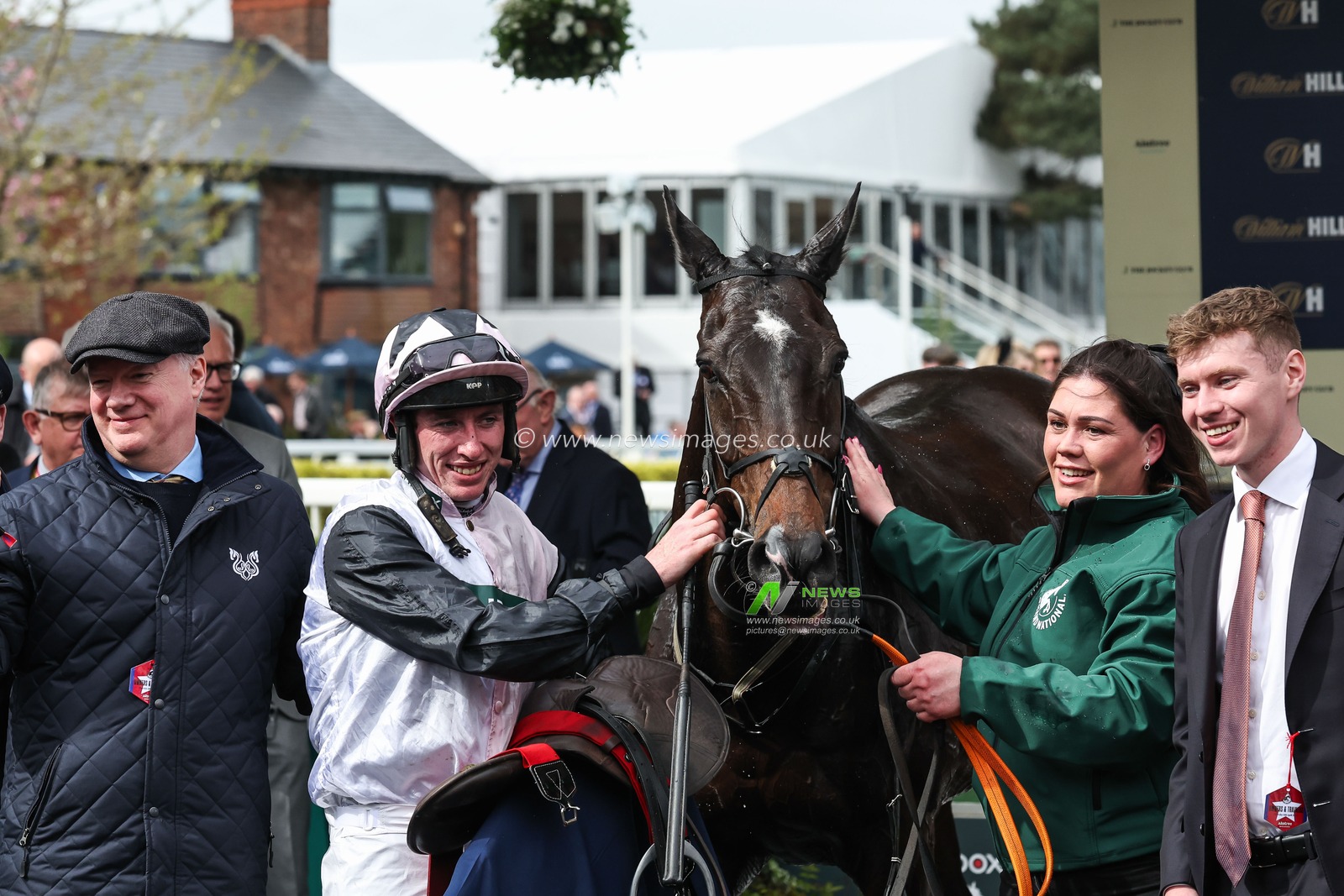 Gerri Colombe ridden by Jack Kennedy wins the 2.55pmThe William Hill Bowl Steeple Chase (Class 1) during the Randox Grand National 2024 Opening Day at Aintree Racecourse, Liverpool, United Kingdom, 11th April 2024

(Photo by Mark Cosgrove/News Images)