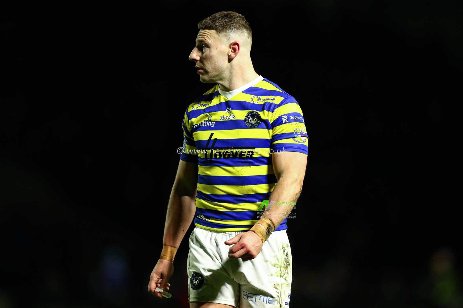 George Williams of Warrington Wolves during the Betfred Super League Round 1 match Warrington Wolves vs St Helens at The Halliwell Jones Stadium, Warrington, United Kingdom on 13 February 2026

(Photo by Jorge Horsted/News Images)