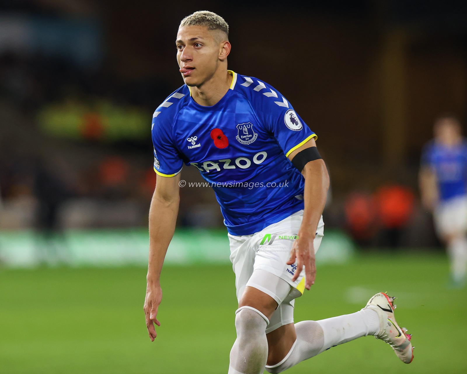 Richarlison #7 of Everton during the game