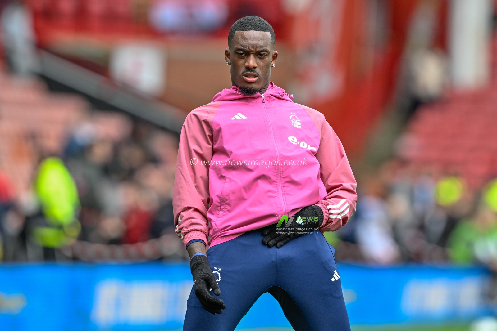 Harry Toffolo of Nottingham Forest in the pregame warmup session during the Premier League match Sheffield United vs Nottingham Forest at Bramall Lane, Sheffield, United Kingdom, 4th May 2024

(Photo by Cody Froggatt/News Images)