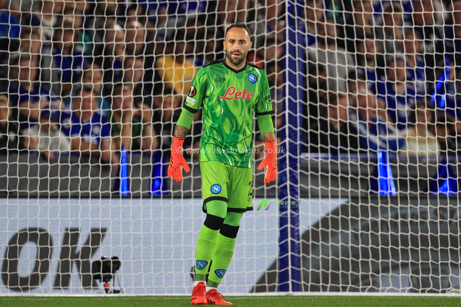 David Ospina #25 of Napoli during the game