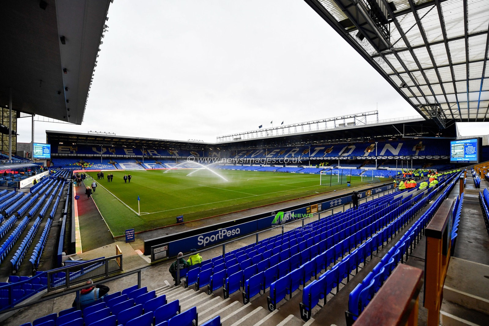 11th January 2020, Goodison Park, Liverpool, England; Premier League, Everton v Brighton and Hove Albion : A general view of Goodison Park, the home of Everton

Credit: Simon Whitehead/News Images