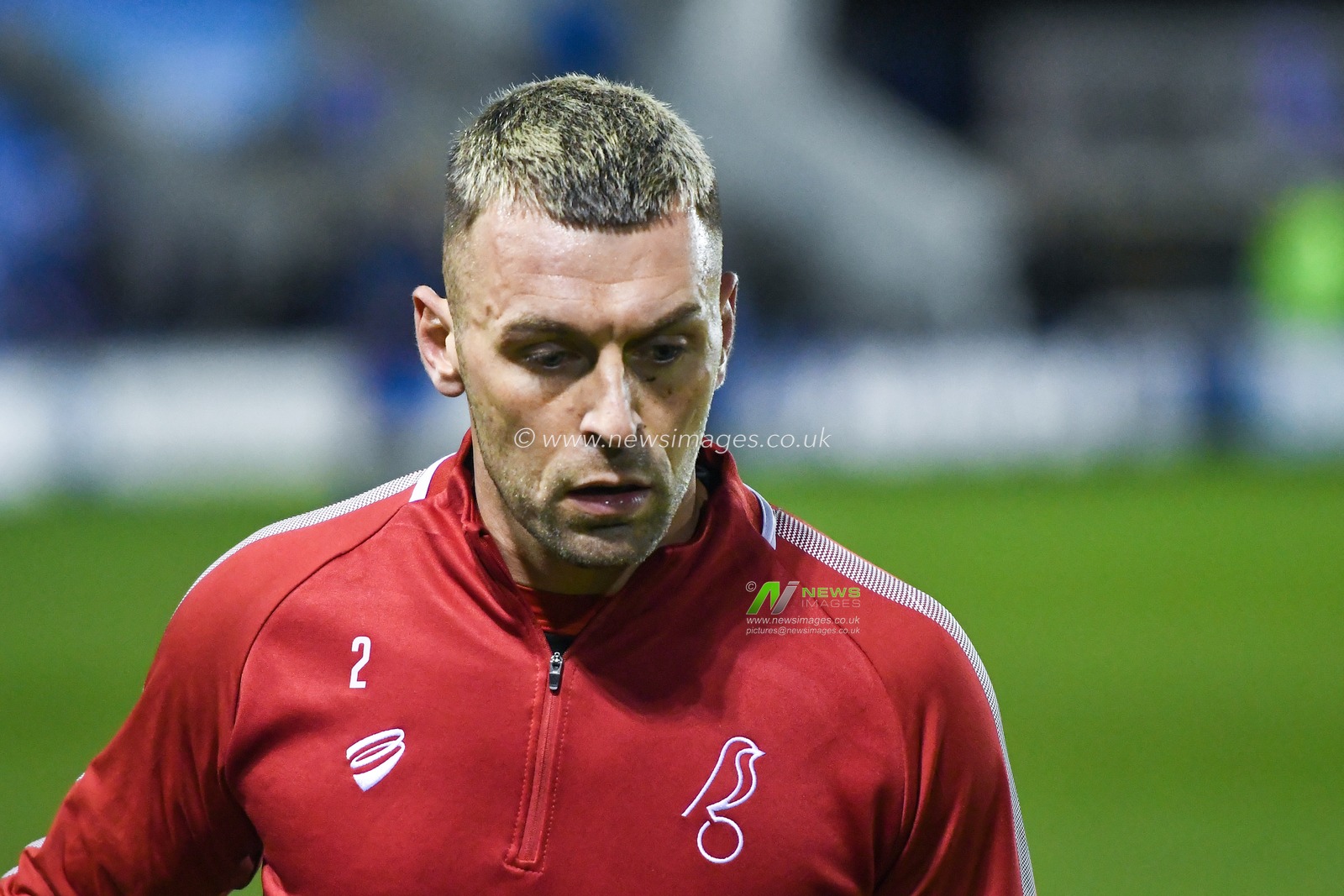 14th January 2020, Greenhous Meadow, Shrewsbury, England; Emirates FA Cup, Shrewsbury Town v Bristol City :
Jack Hunt (2) of Bristol City during warmup
Credit: Gareth Dalley/News Images