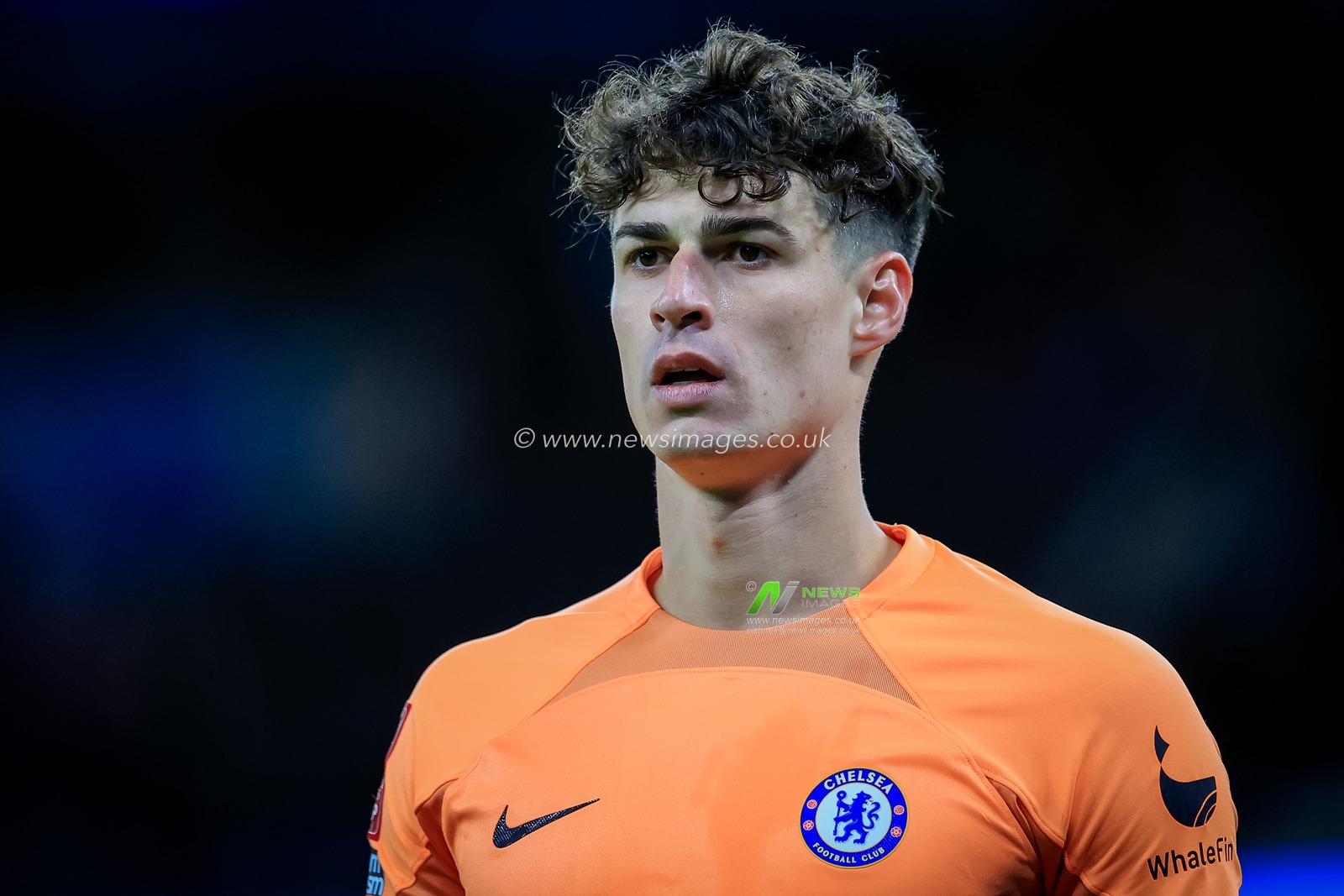 Kepa Arrizabalaga #1 of Chelsea during the Emirates FA Cup Third Round match Manchester City vs Chelsea at Etihad Stadium, Manchester, United Kingdom, 8th January 2023

(Photo by Conor Molloy/News Images)