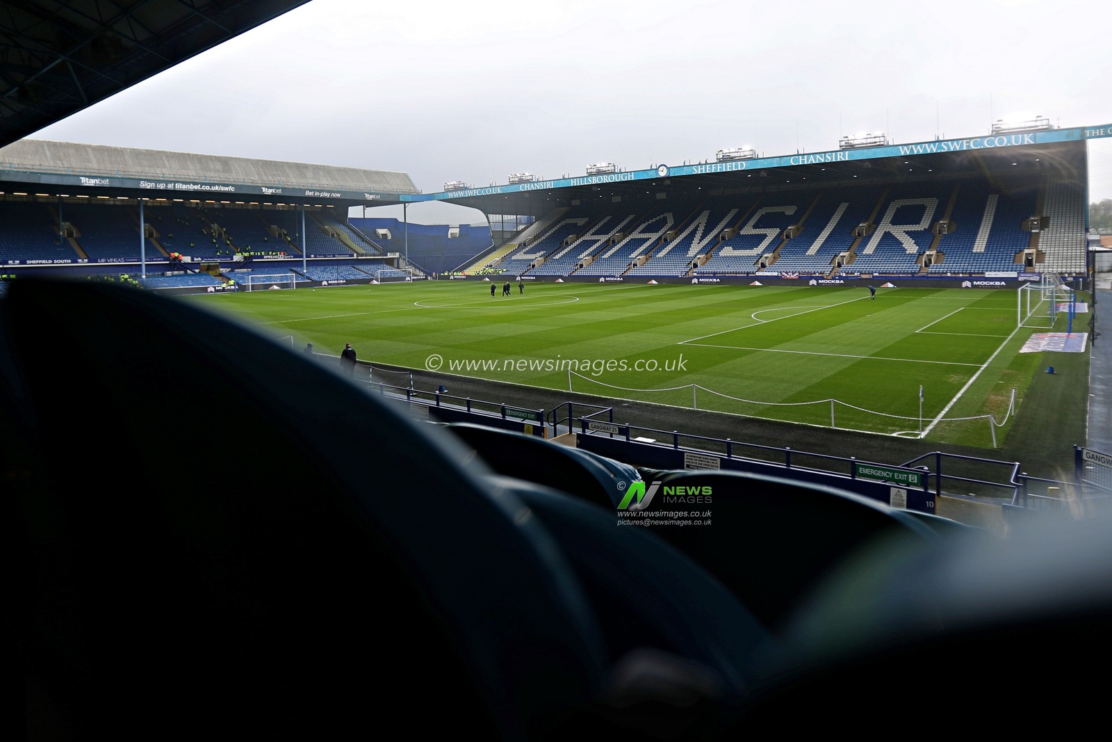 A general view of Hillsborough before the Sky Bet Championship match Sheffield Wednesday vs Middlesbrough at Hillsborough, Sheffield, United Kingdom, 21st April 2025

(Photo by Sam Eaden/News Images)