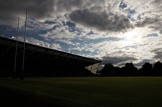 A general view of Headingley Stadium ahead of the Betfred Super League round 23 match Leeds Rhinos vs Hull KR at Headingley Stadium, Leeds, United Kingdom, 21st August 2025

(Photo by Alfie Cosgrove/News Images)