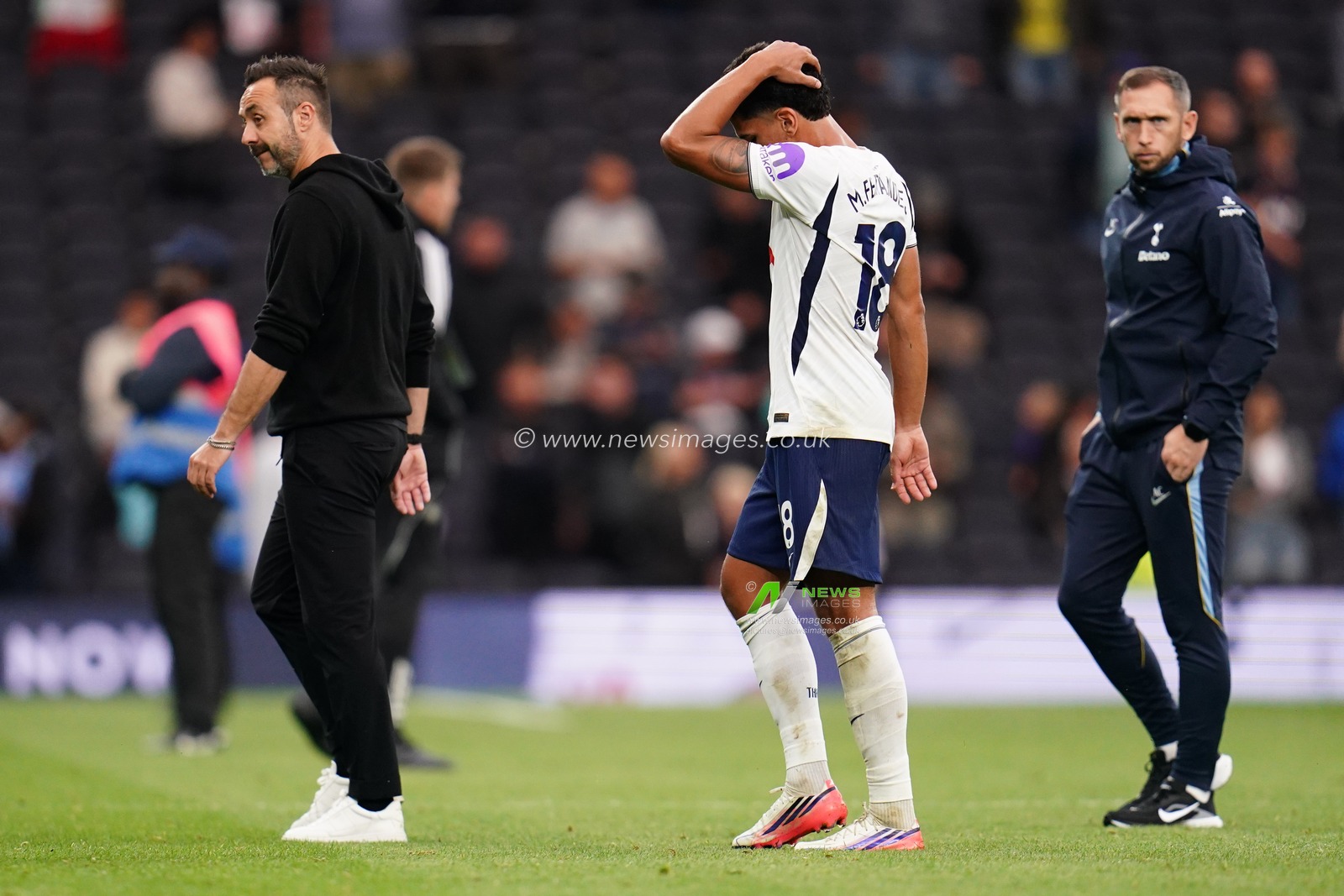 Tottenham Hotspur at full time during the Premier League match Tottenham Hotspur vs Newcastle Untied at Tottenham Hotspur Stadium, London, United Kingdom on 29 August 2026

(Photo by Harvey Murphy/News Images)