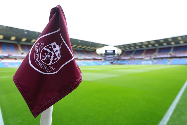Burnley corner flag ahead of the Sky Bet Championship match Burnley vs West Ham United at Turf Moor, Burnley, United Kingdom on 16 August 2026

(Photo by Jorge Horsted/News Images)