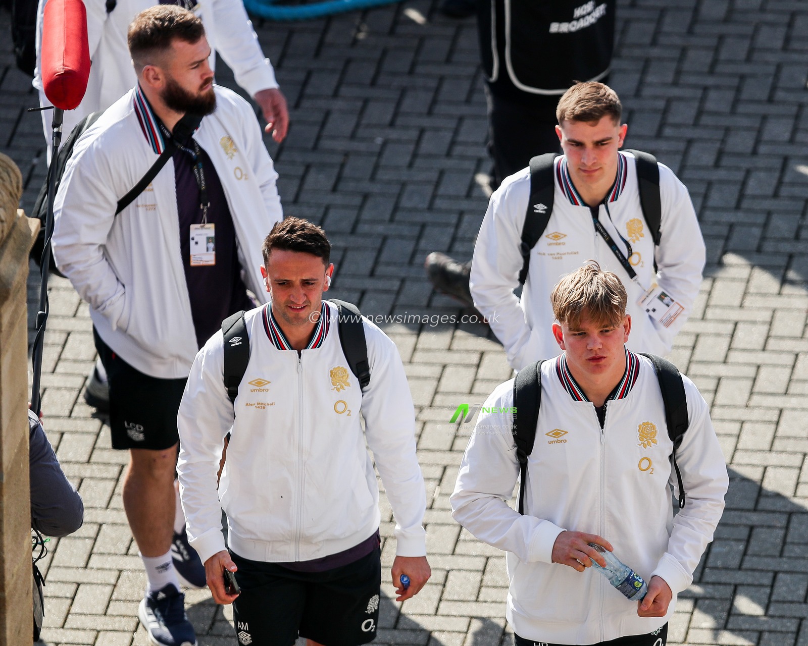England players arrive at the Allianz Stadium prior to the 2025 Guinness 6 Nations match England vs Italy at Allianz Stadium, Twickenham, United Kingdom, 9th March 2025

(Photo by Izzy Poles/News Images)