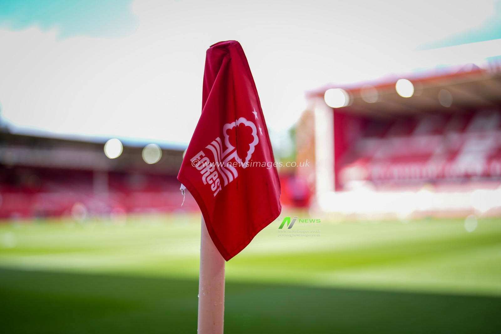A general view of the corner flag during the Premier League match Nottingham Forest vs Newcastle Untied at City Ground, Nottingham, United Kingdom on 10 May 2026

(Photo by Maynard Manyowa/News Images)