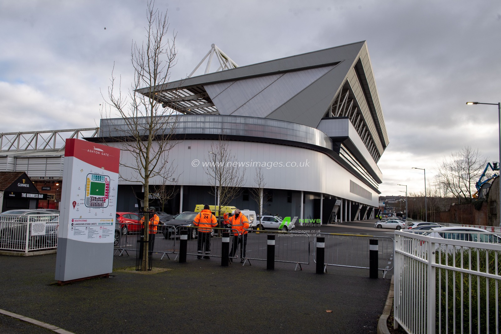 Ashton Gate General Stadium view