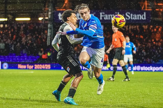 Sky Bet League 1 Stockport County v Exeter City