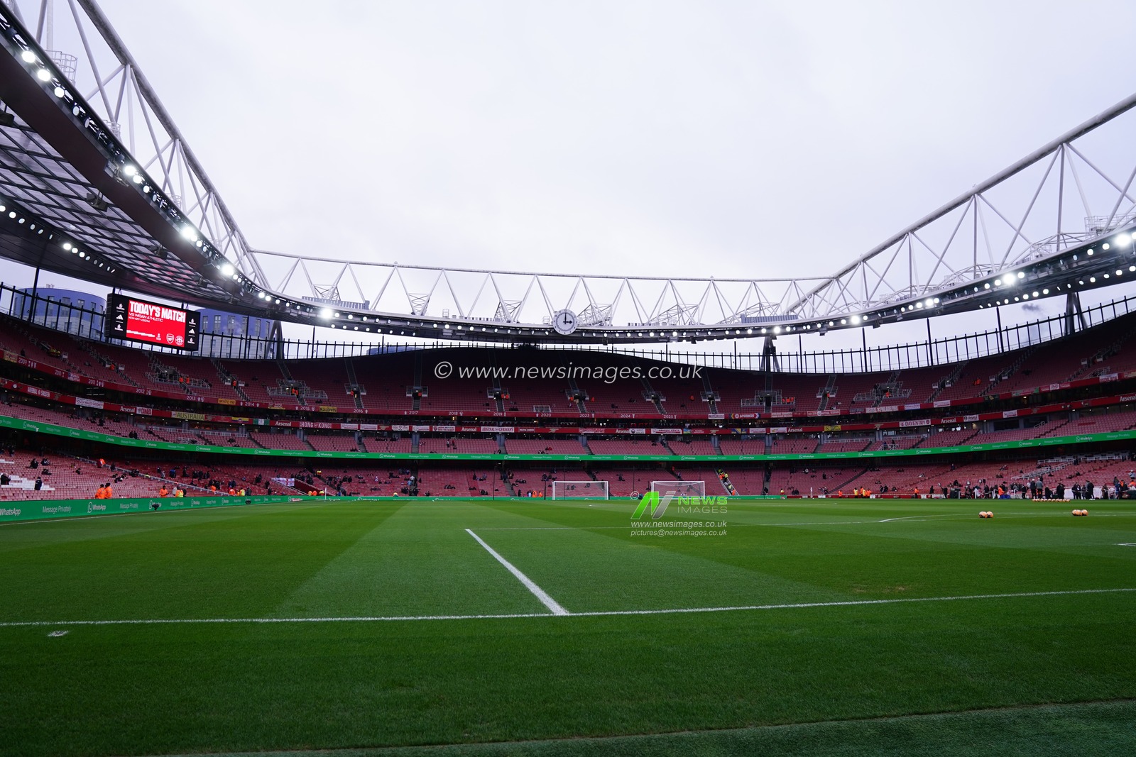 during the Emirates FA Cup 4th round match Arsenal vs Wigan Athletic at Emirates, London, United Kingdom on 15 February 2026

(Photo by Harvey Murphy/News Images)
