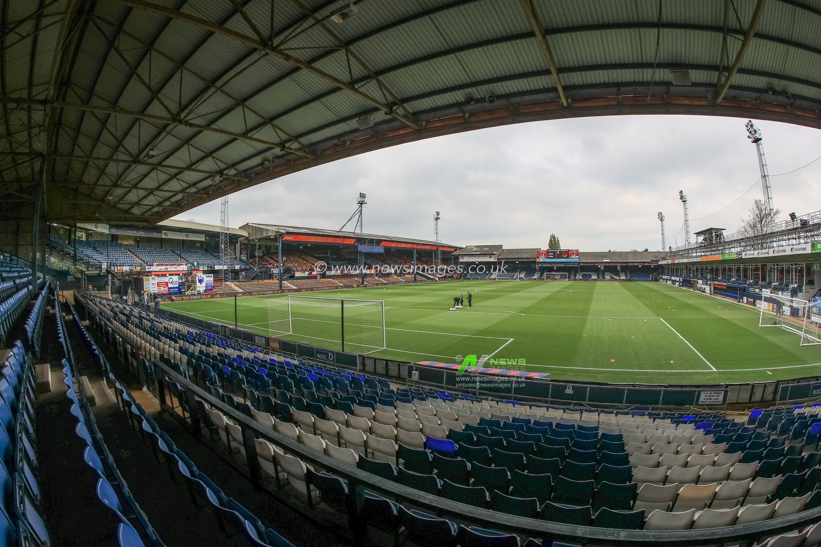 A general view of Kenilworth Road ahead of this afternoons Sky Bet Championship fixture, Luton Town v Blackpool