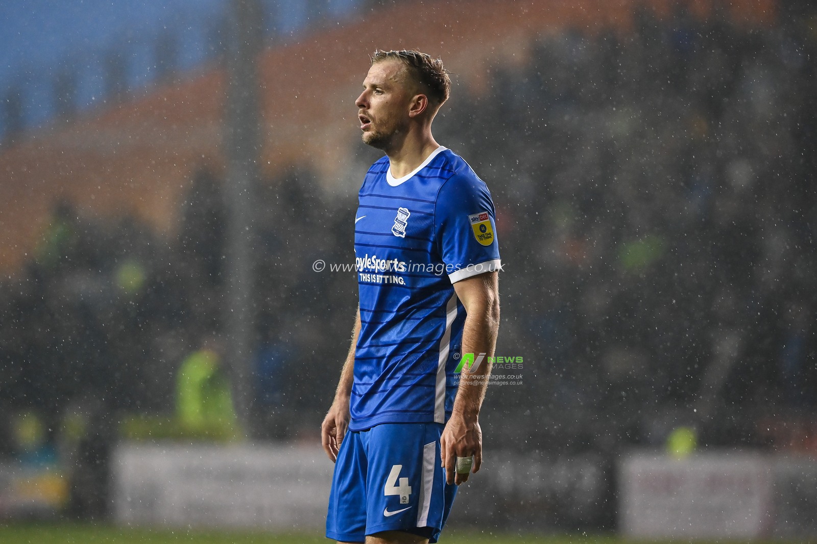 Marc Roberts #4 of Birmingham City during the Sky Bet Championship match Blackpool vs Birmingham City at Bloomfield Road, Blackpool, United Kingdom, 10th December 2022

(Photo by Craig Thomas/News Images)