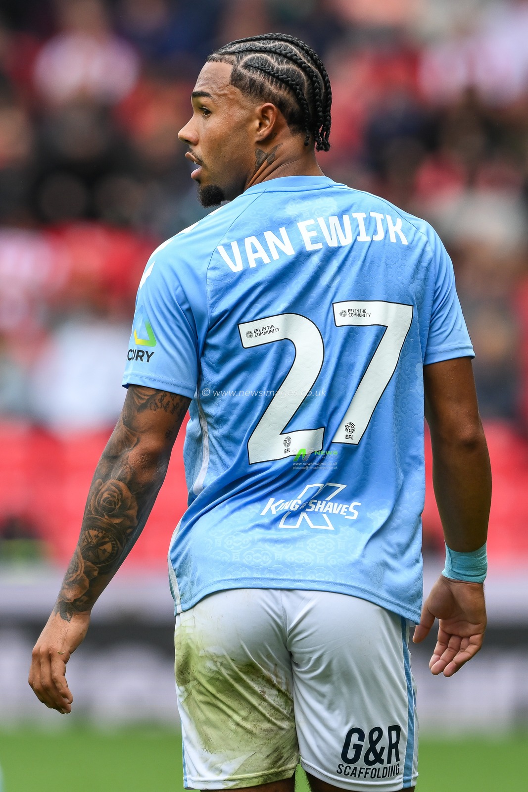 Milan van Ewijk of Coventry City during the Sky Bet Championship match Stoke City vs Coventry City at Bet365 Stadium, Stoke-on-Trent, United Kingdom, 10th August 2024

(Photo by Craig Thomas/News Images)