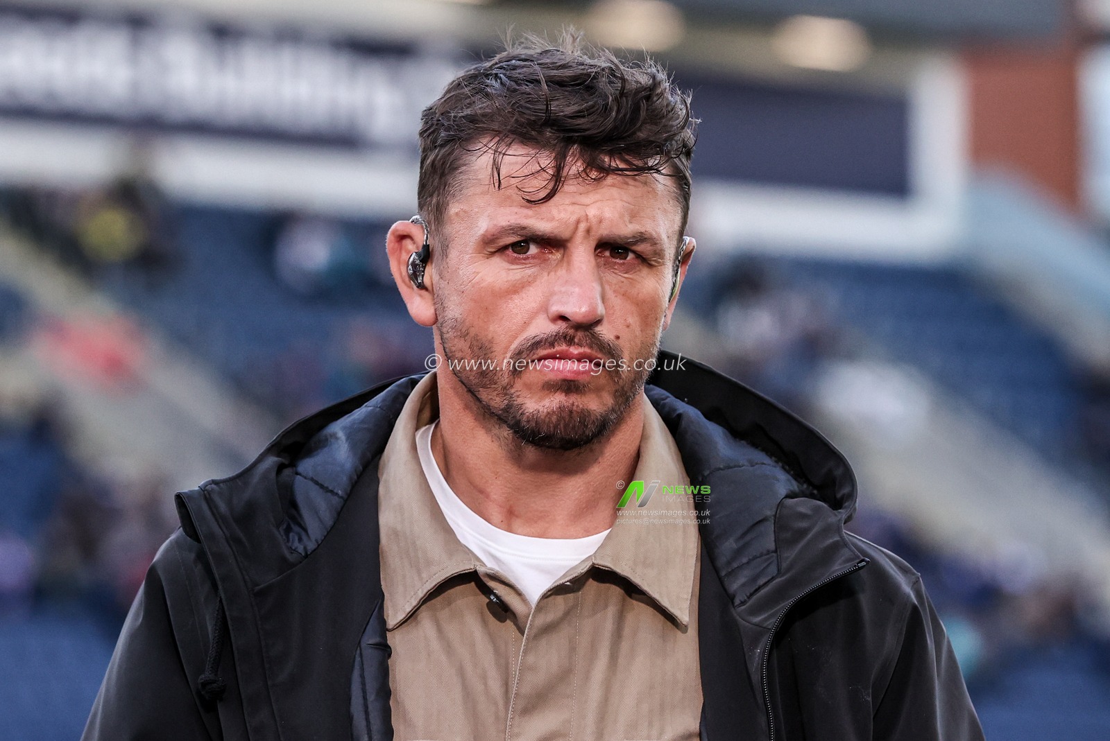 Jon Wilkin speaks on Sky Sports Rugby League ahead of the Betfred Super League round 13 match Leeds Rhinos vs St Helens at AMT Headingley Stadium, Leeds, United Kingdom on 04 June 2026

(Photo by Alfie Cosgrove/News Images)