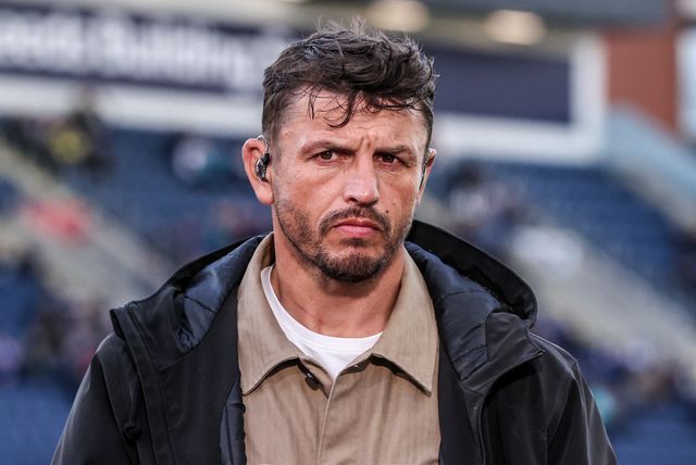 Jon Wilkin speaks on Sky Sports Rugby League ahead of the Betfred Super League round 13 match Leeds Rhinos vs St Helens at AMT Headingley Stadium, Leeds, United Kingdom on 04 June 2026

(Photo by Alfie Cosgrove/News Images)