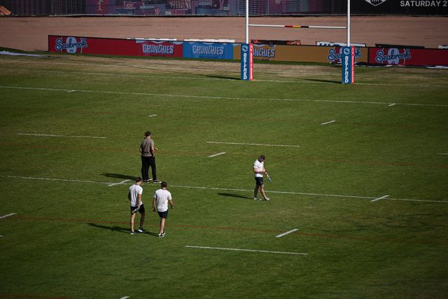 Players of Warrington Wolves arrive prior to the Betfred Super League round 22 match Bradford Bulls vs Warrington Wolves at Odsal Stadium, Bradford, United Kingdom on 08 August 2026

(Photo by Ben Roberts/News Images)