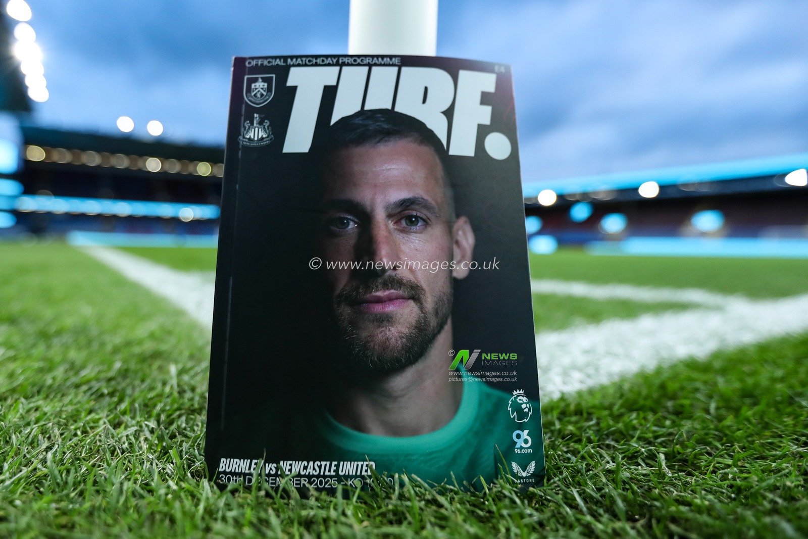 Match day programme ahead of the Premier League match Burnley vs Newcastle United at Turf Moor, Burnley, United Kingdom, 30th December 2025

(Photo by Jorge Horsted/News Images)

*** GER AUT SUI OUT ***