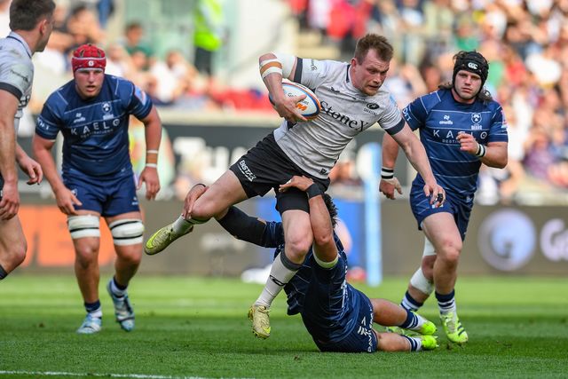 Nick Tompkins of Saracens during the Gallagher PREM match Bristol Bears vs Saracens at Ashton Gate, Bristol, United Kingdom on 09 May 2026

(Photo by Alex Williamson/News Images)