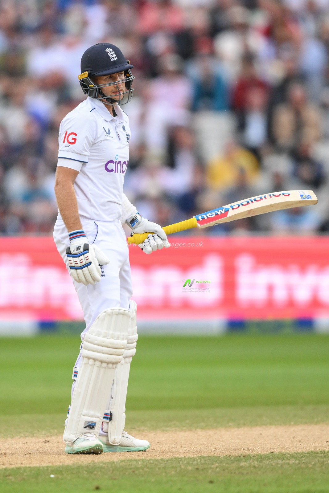 Joe Root of England during the LV= Insurance Ashes First Test Series Day 3 England v Australia at Edgbaston, Birmingham, United Kingdom, 18th June 2023

(Photo by Craig Thomas/News Images)