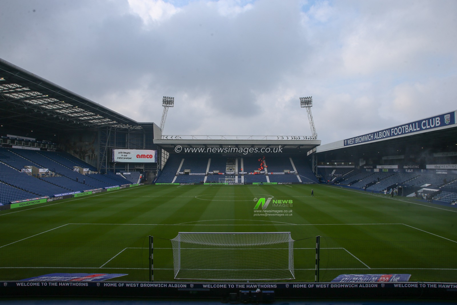A general view inside of The Hawthorns, home of West Bromwich Albion ahead of the Sky Bet Championship match West Bromwich Albion vs Sunderland at The Hawthorns, West Bromwich, United Kingdom, 23rd April 2023

(Photo by Gareth Evans/News Images)