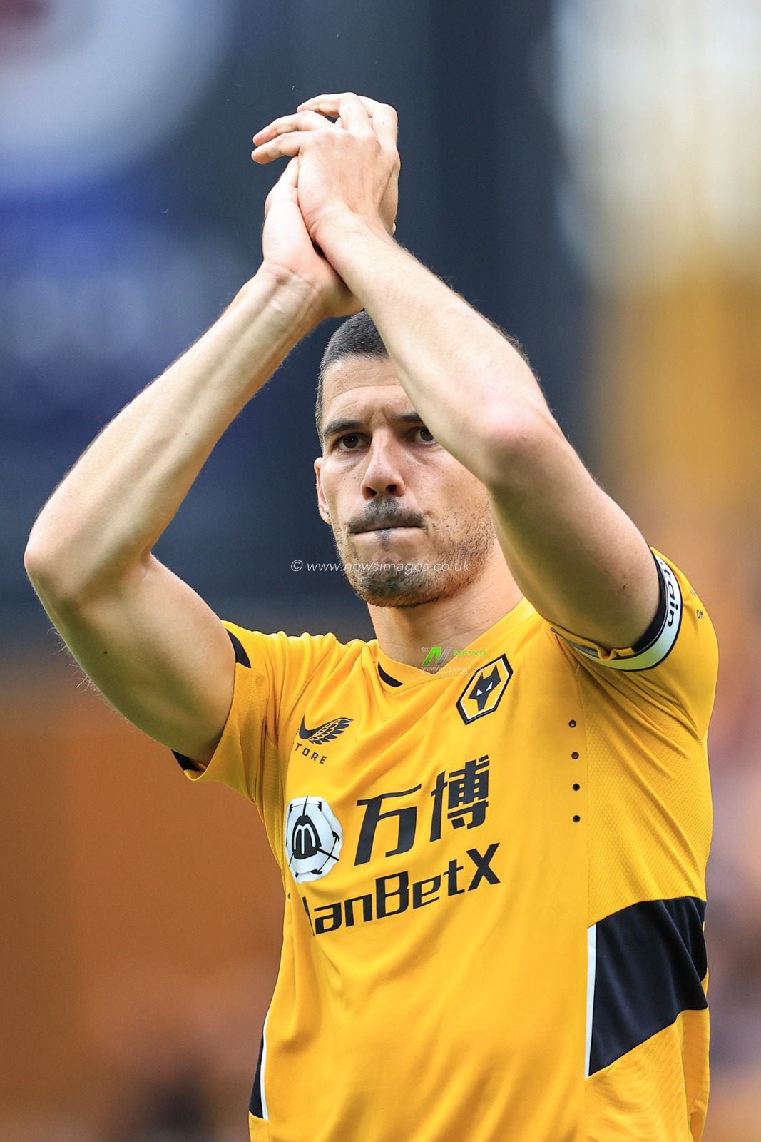 Conor Coady #16 of Wolverhampton Wanderers during the game