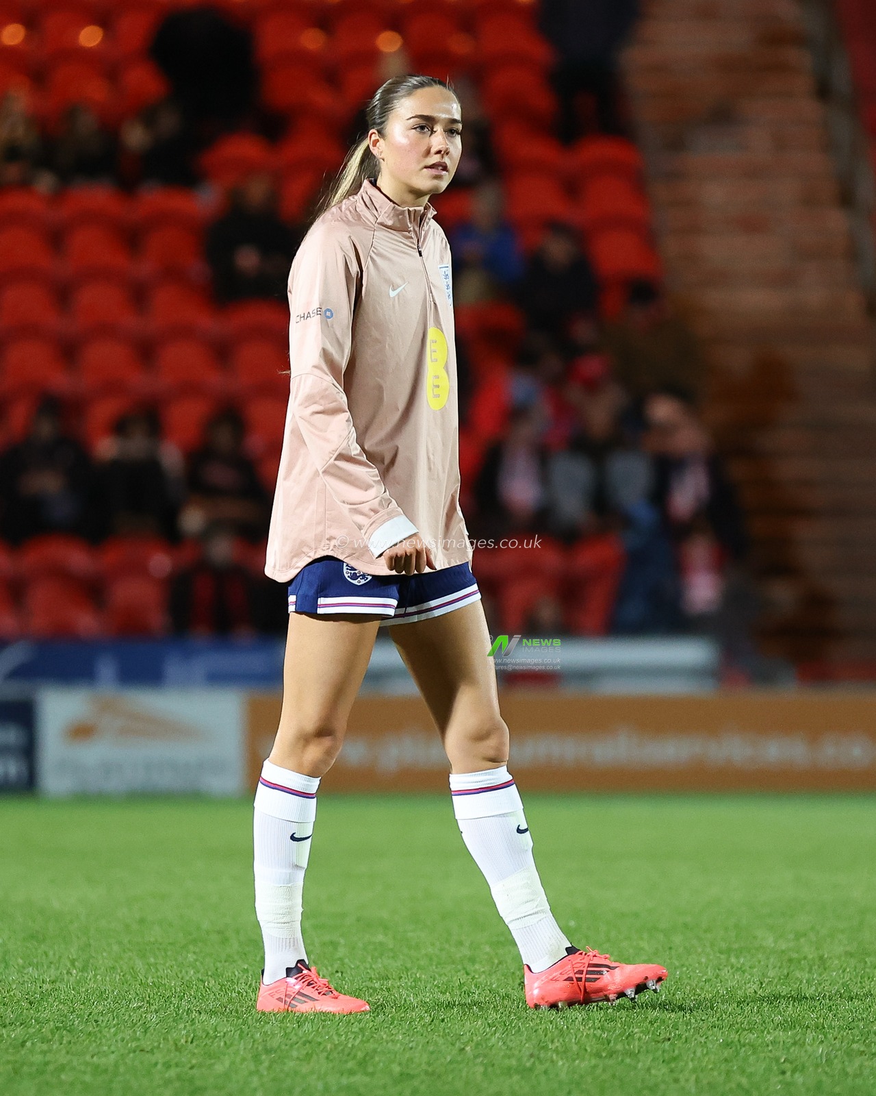 Tara Bourne of England Women U23during the Women's International Friendly match England Women U23 vs Sweden women U23 at Eco-Power Stadium, Doncaster, United Kingdom, 2nd December 2024

(Photo by Alex Roebuck/News Images)