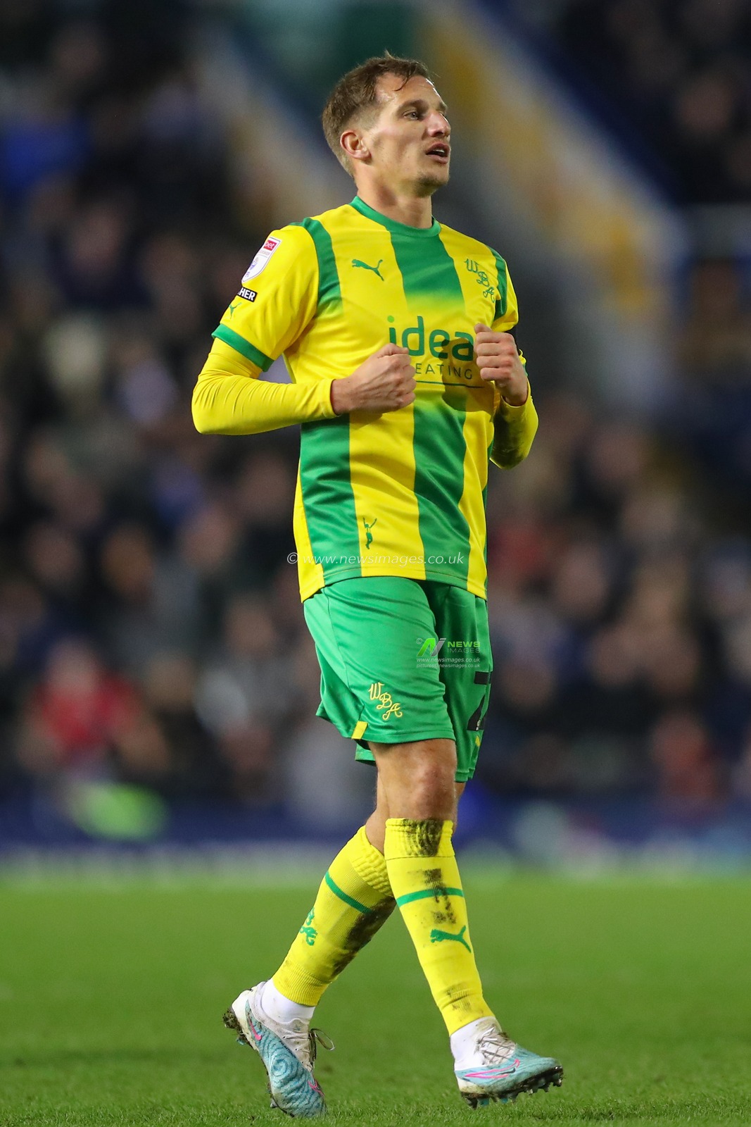 Marc Albrighton #22 of West Bromwich Albion during the Sky Bet Championship match Birmingham City vs West Bromwich Albion at St Andrews, Birmingham, United Kingdom, 10th February 2023

(Photo by Gareth Evans/News Images)