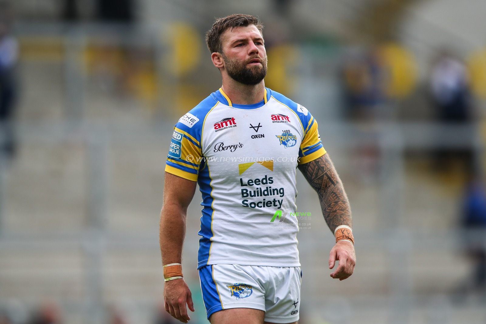 during the Betfred Super League Round 16 match Leeds Rhinos vs London Broncos at Headingley Stadium, Leeds, United Kingdom, 6th July 2024

(Photo by Gareth Evans/News Images)