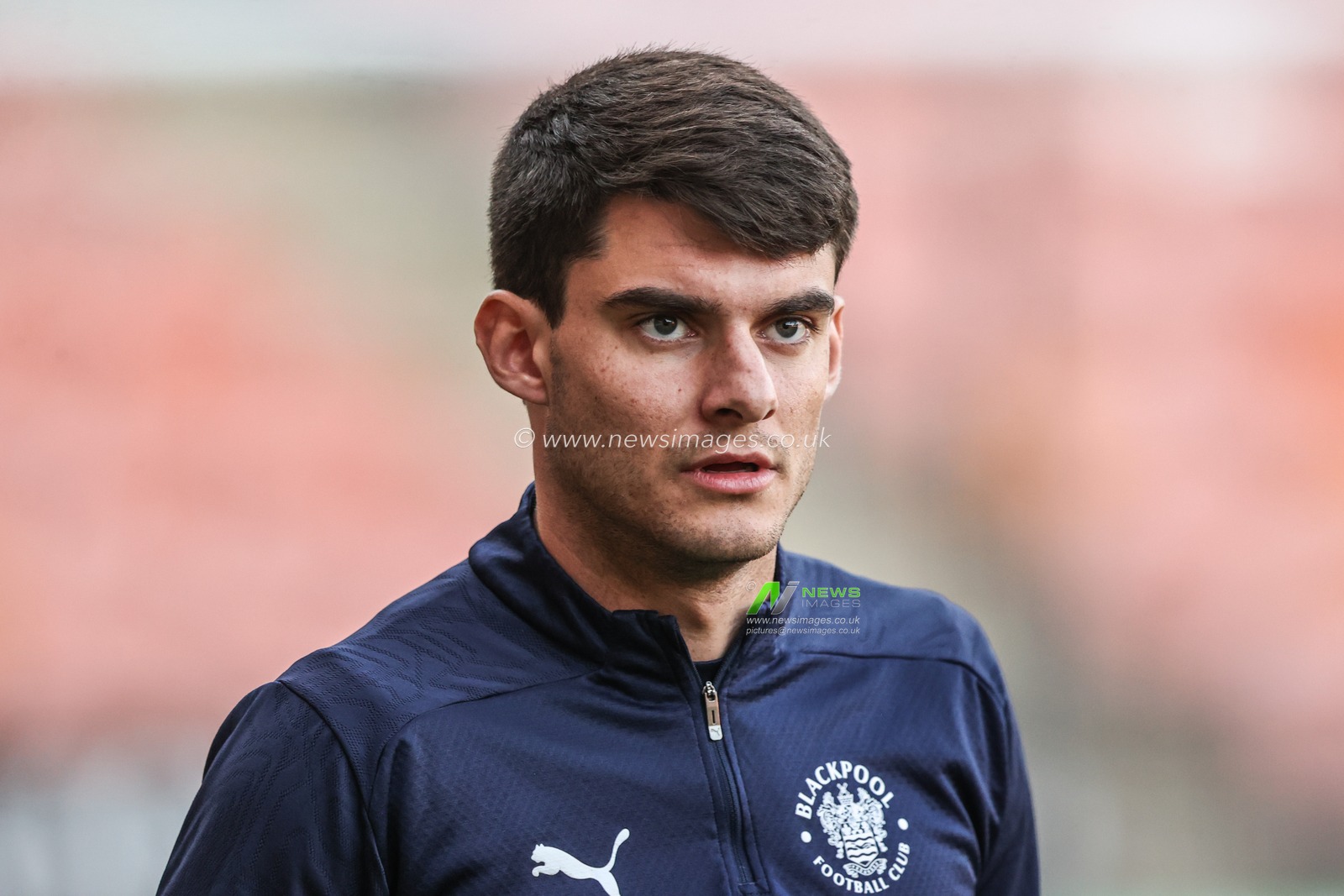 Rob Apter of Blackpool in the pregame warmup session during the Sky Bet League 1 match Blackpool vs Birmingham City at Bloomfield Road, Blackpool, United Kingdom, 30th April 2025

(Photo by Alfie Cosgrove/News Images)
