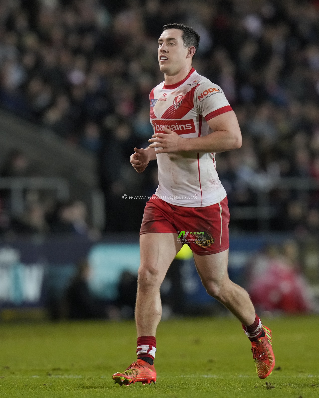 Matt Whitley of St. Helens during the Betfred Super League Round 1 match St Helens vs London Broncos at Totally Wicked Stadium, St Helens, United Kingdom, 16th February 2024

(Photo by Steve Flynn/News Images)