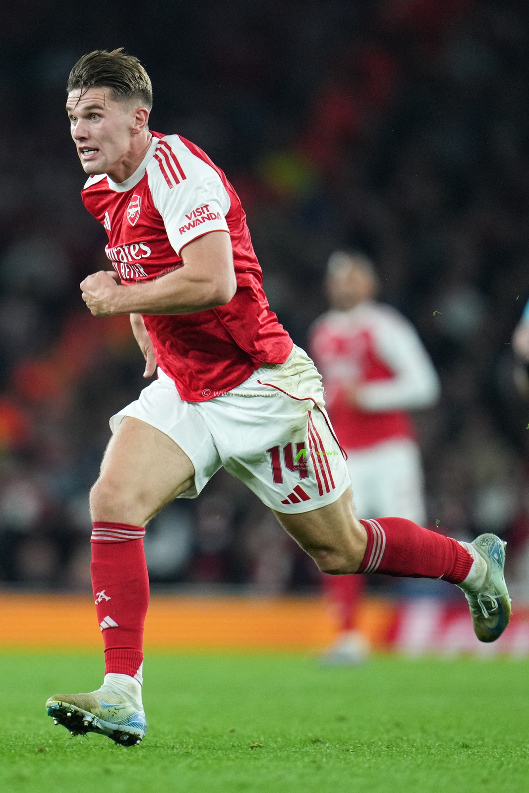 Viktor Gyokeres of Arsenal during the UEFA Champions League match Arsenal vs Olympiakos FC at Emirates Stadium, London, United Kingdom, 1st October 2025

(Photo by Harvey Murphy/News Images)