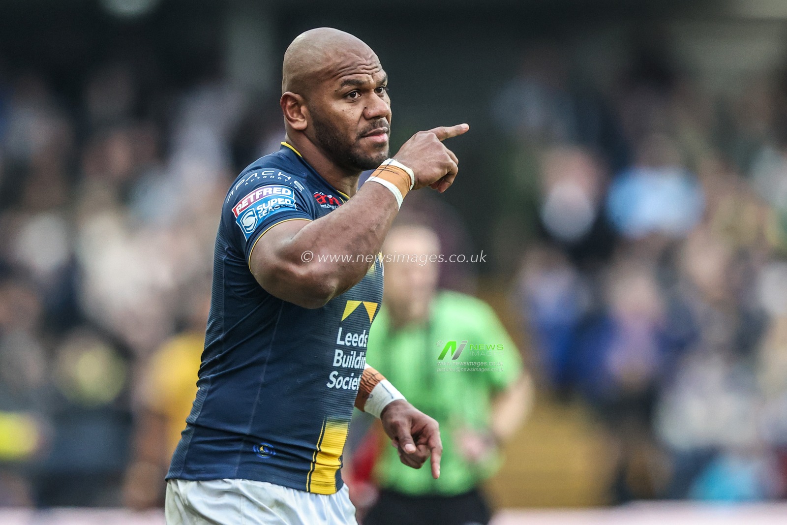 Maika Sivo of Leeds Rhinos during the Betfred Super League round 4 match Leeds Rhinos vs Castleford Tigers at AMT Headingley Stadium, Leeds, United Kingdom on 08 March 2026

(Photo by Alfie Cosgrove/News Images)