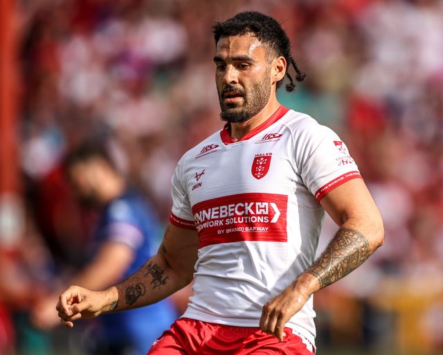 Tyrone May of Hull KR during the Betfred Super League round 18 match Hull KR vs Wakefield Trinity at Sewell Group Craven Park, Hull, United Kingdom on 11 July 2026

(Photo by Alfie Cosgrove/News Images)