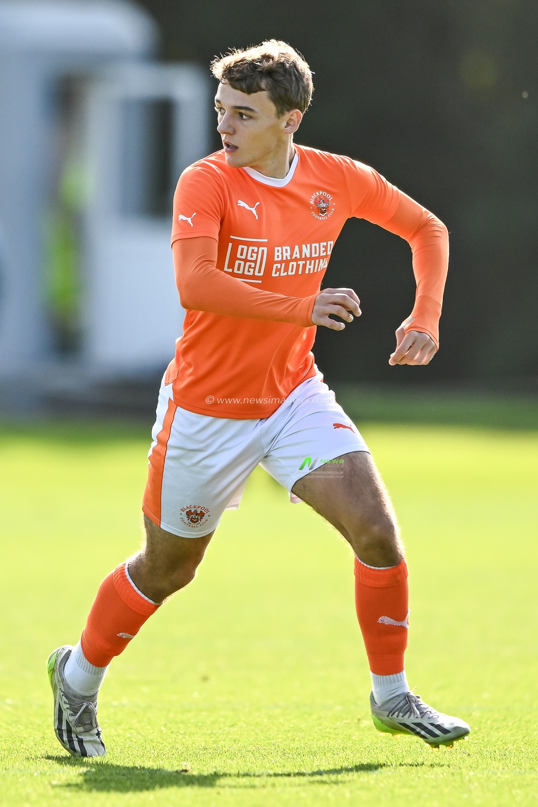 during the Central League match Preston North End vs Blackpool at Springfield Training Ground, Preston, United Kingdom, 26th September 2023

(Photo by Craig Thomas/News Images)