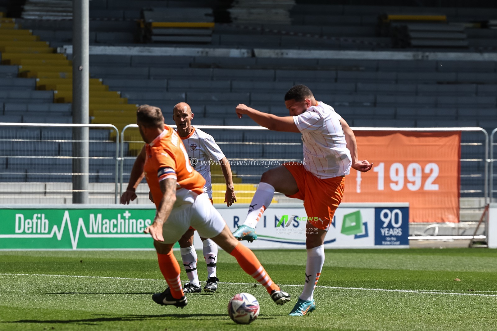 Blackpool Legends match match Blackpool vs Blackpool at Bloomfield Road, Blackpool, United Kingdom, 17th May 2025

(Photo by Mark Cosgrove/News Images)