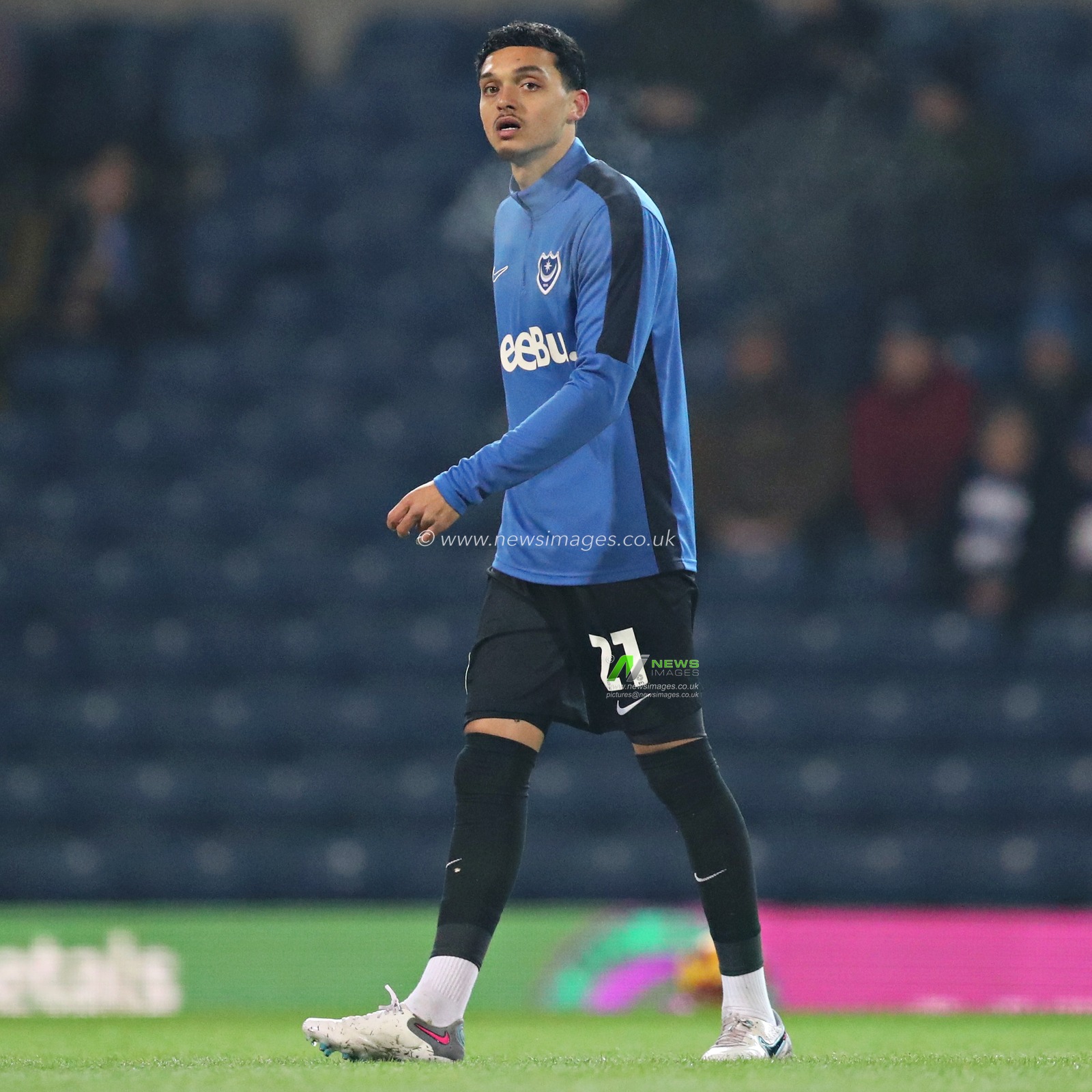 Andre Dozzell of Portsmouth before during the Sky Bet Championship match Blackburn Rovers vs Portsmouth at Ewood Park, Blackburn, United Kingdom, 15th January 2025

(Photo by Sam Eaden/News Images)