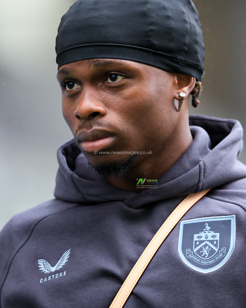 Largie Ramazani of Burnley arrives at the stadium ahead of the Sky Bet Championship match Burnley vs Middlesbrough at Turf Moor, Burnley, United Kingdom on 02 September 2026

(Photo by Jorge Horsted/News Images)