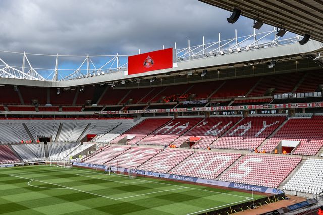 A general view of Stadium of Light ahead of the Premier League match Sunderland vs Tottenham Hotspur at Stadium Of Light, Sunderland, United Kingdom on 12 April 2026

(Photo by Alfie Cosgrove/News Images)