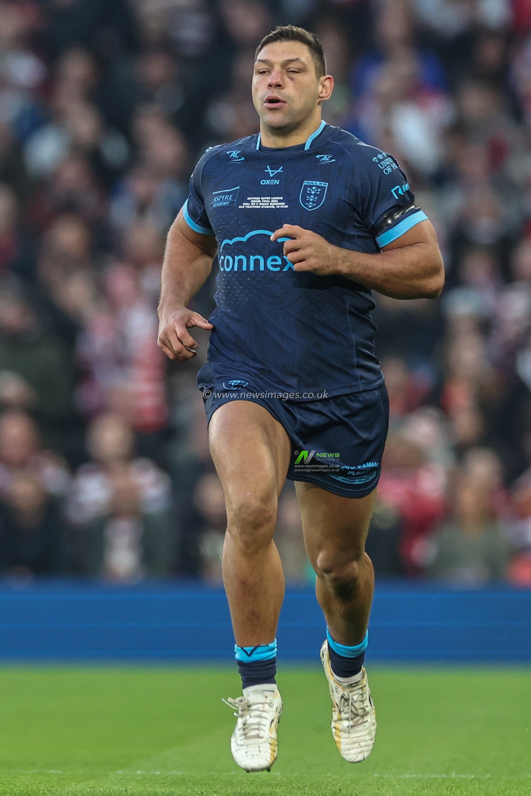 Ryan Hall of Hull KR during the Betfred Super League Grand Final match Wigan Warriors vs Hull KR at Old Trafford, Manchester, United Kingdom, 12th October 2024

(Photo by Mark Cosgrove/News Images)