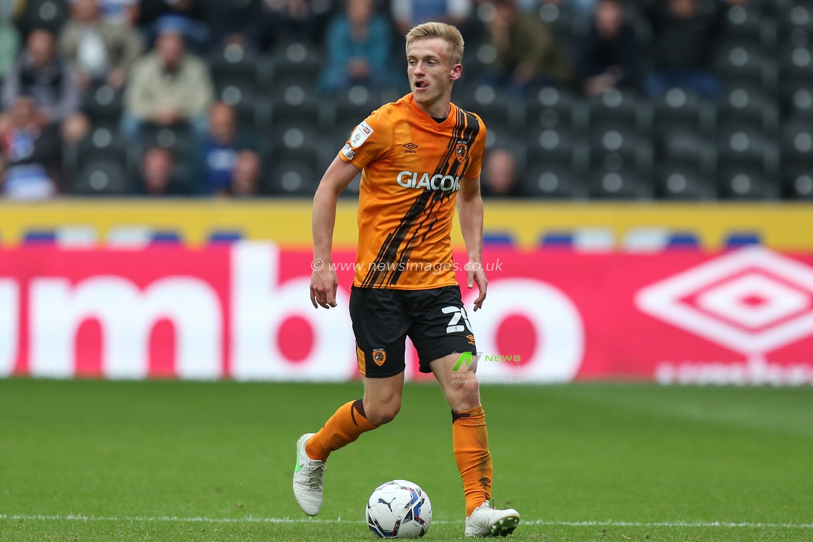 Matt Smith #20 of Hull City during the game