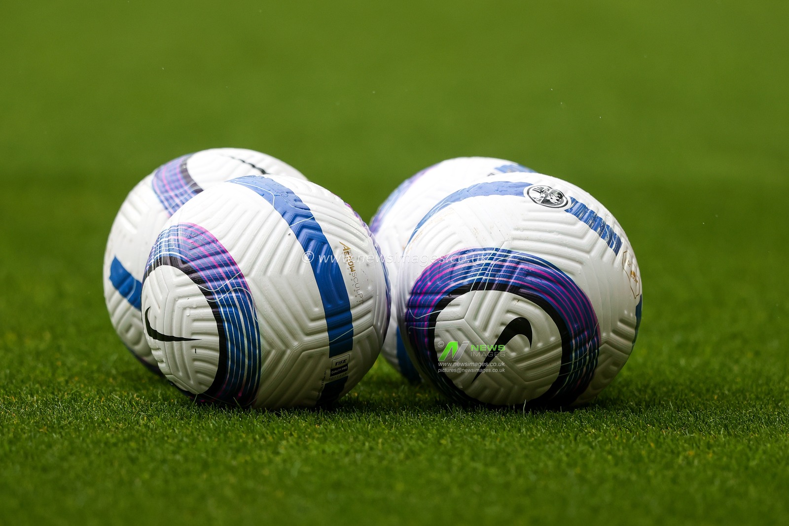A general view of the third Nike Flight Ball (celebrating 25 years of partnership) prior to the Premier League match Newcastle United vs Nottingham Forest at St. James's Park, Newcastle, United Kingdom, 23rd February 2025

(Photo by Alfie Cosgrove/News Images)