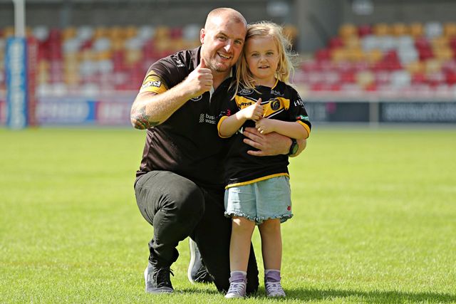 Mark Applegarth, Head coach of York Knights RLFC after the Betfred Championship match York City Knights vs Featherstone Rovers at LNER Community Stadium, York, United Kingdom, 29th June 2025

(Photo by Sam Eaden/News Images)